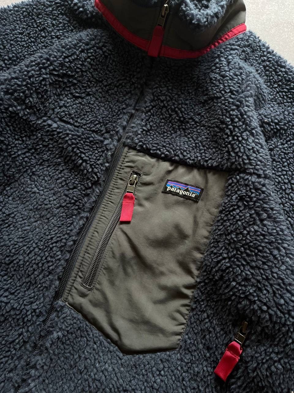 Patagonia Vintage Patagonia Fleece Sherpa Zip Jacket Y2K L Size US L / EU 52-54 / 3 - 3 Thumbnail