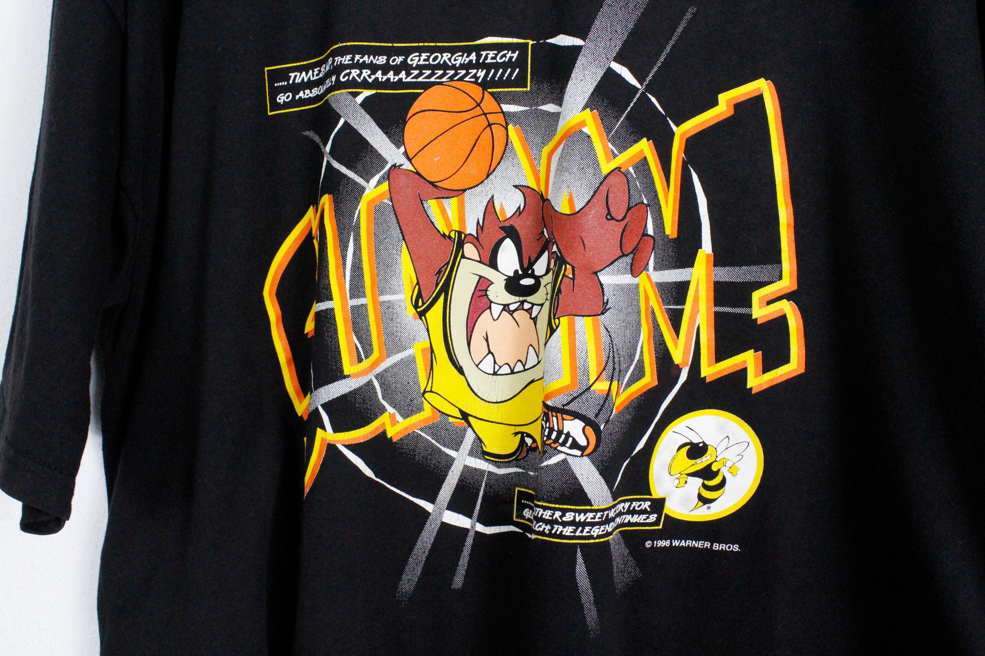 Cartoon Network × Vintage × Warner Bros Vintage Warner Bros Looney Tunes Taz Graphic Tee T-shirt Size US XL / EU 56 / 4 - 2 Thumbnail