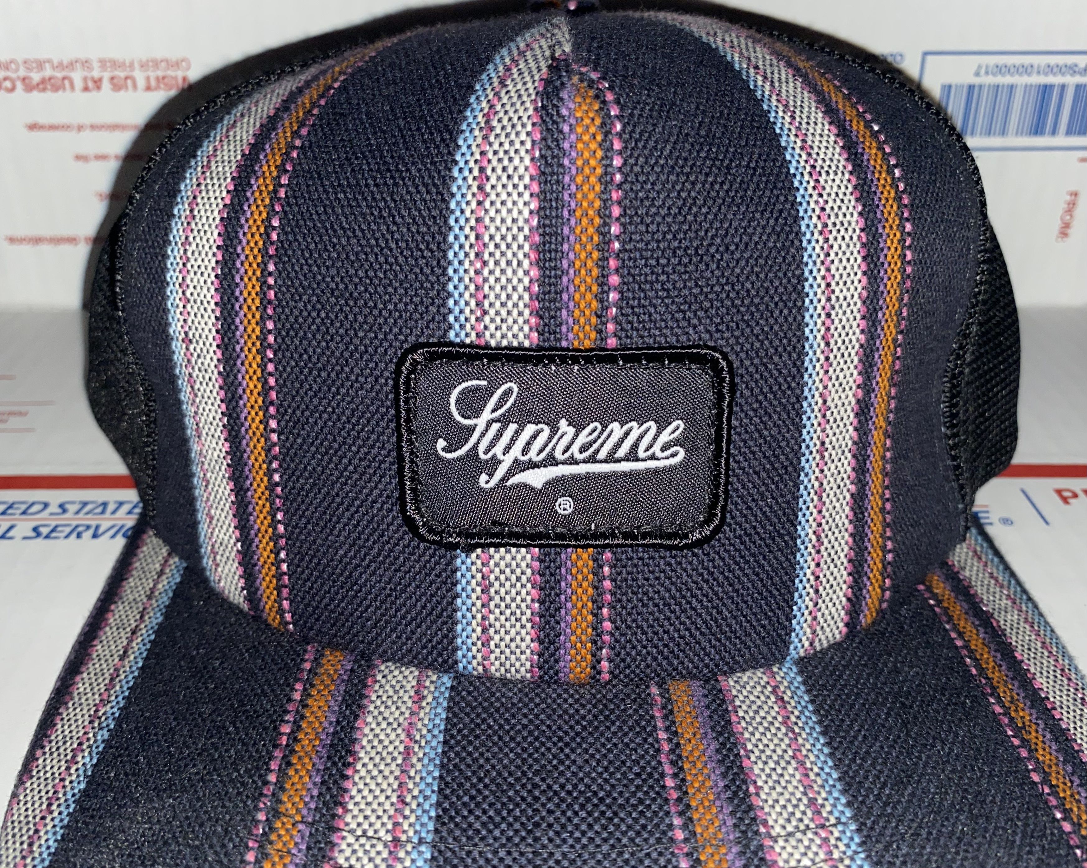 Supreme × Vintage RARE Supreme Trucker style Snapback Hat Sample 2000s NYC Size ONE SIZE - 2 Thumbnail