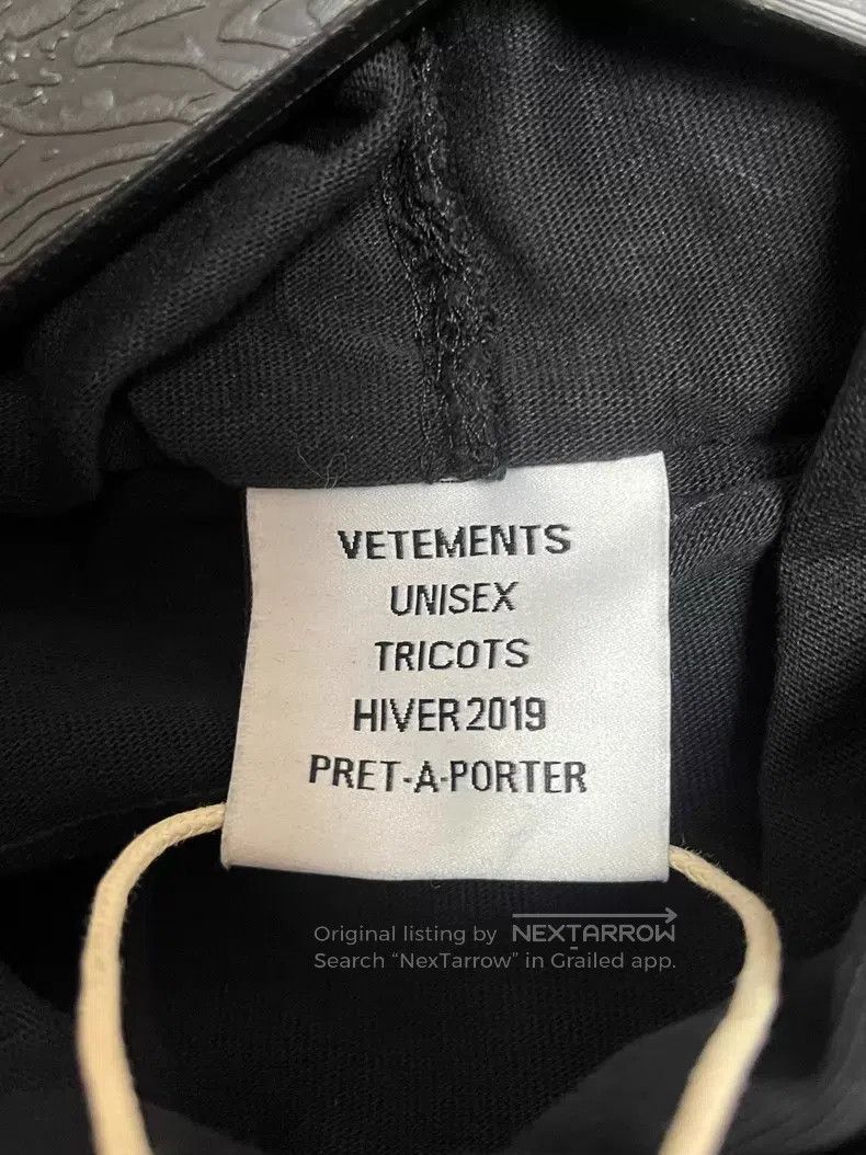 Vetements VETEMENTS Patch Hoodie Size US L / EU 52-54 / 3 - 3 Thumbnail
