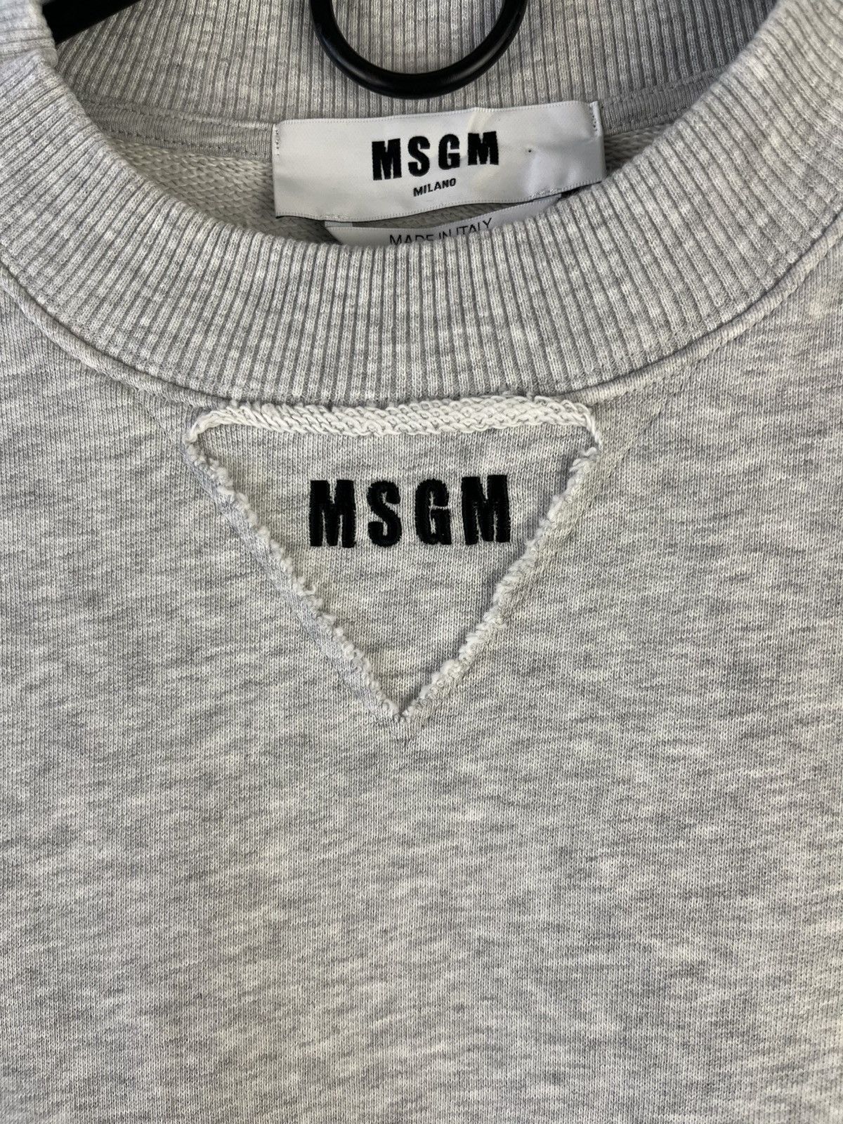 MSGM MSGM Luxury Logo Cotton Sweatshirt Made in Italy Size US M / EU 48-50 / 2 - 5 Thumbnail