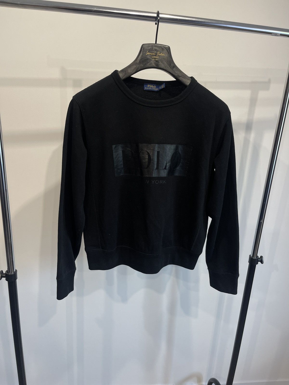 Polo Ralph Lauren Polo Ralph Lauren sweatshirt woman black logo L Size L / US 10 / IT 46 - 3 Thumbnail