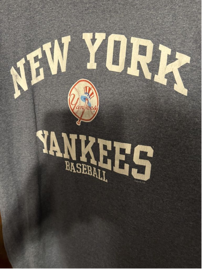 The Unbranded Brand New York Yankees Short Sleeve Tee Mens XXL Blue Size US XXL / EU 58 / 5 - 3 Thumbnail
