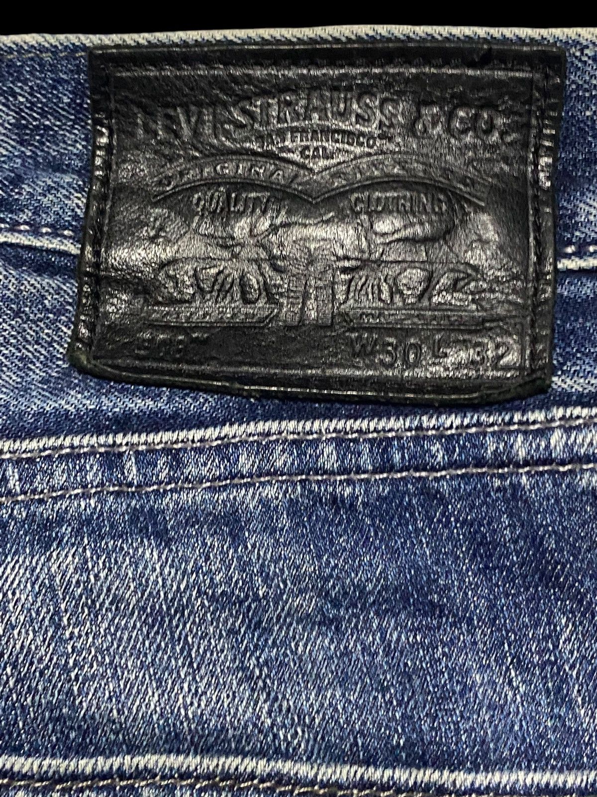 Levi's Vintage Clothing Levis 508 Y2K Unique Faded Slim Jeans Size US 34 / EU 50 - 10 Thumbnail