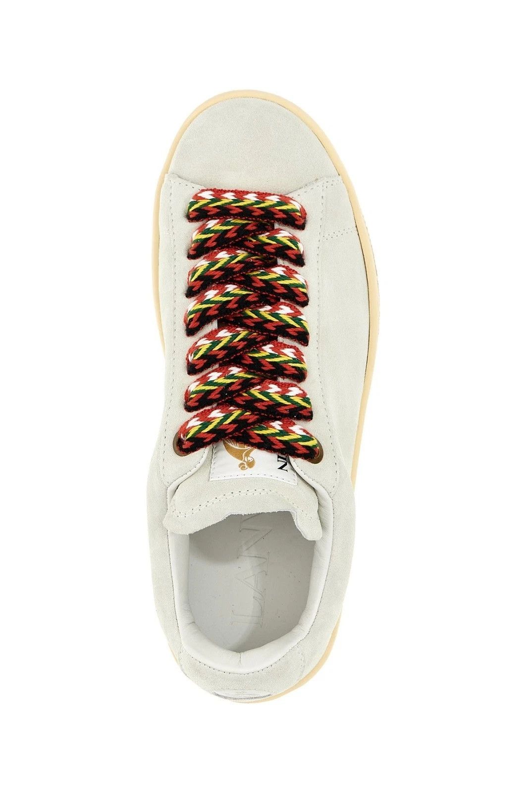 Lanvin LANVIN Curb Lite White Suede Sneakers New & Authentic Size US 5 / EU 37 - 4 Thumbnail