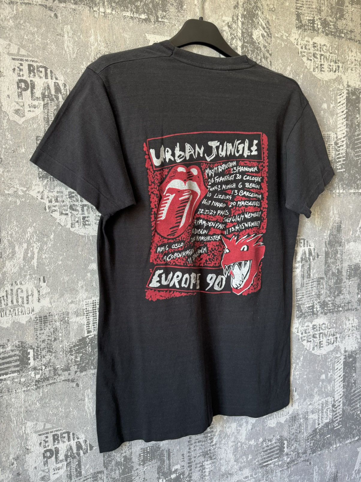 Vintage Vintage 90s The Rolling Stones Tee Size US M / EU 48-50 / 2 - 1 Thumbnail