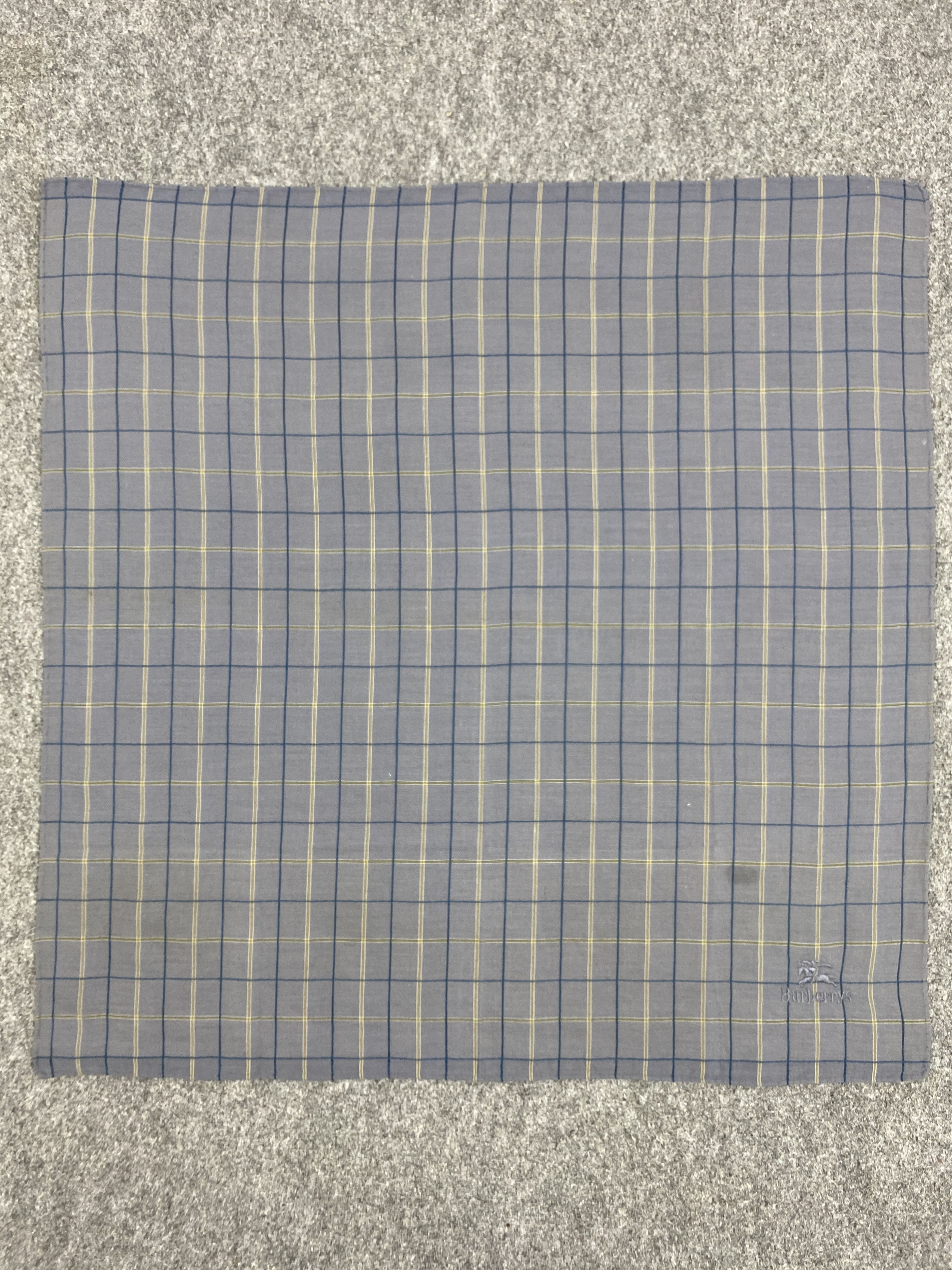 Burberry × Vintage Burberry Handkerchief / Bandana / Neckerchief HKC0410 Size ONE SIZE - 4 Thumbnail