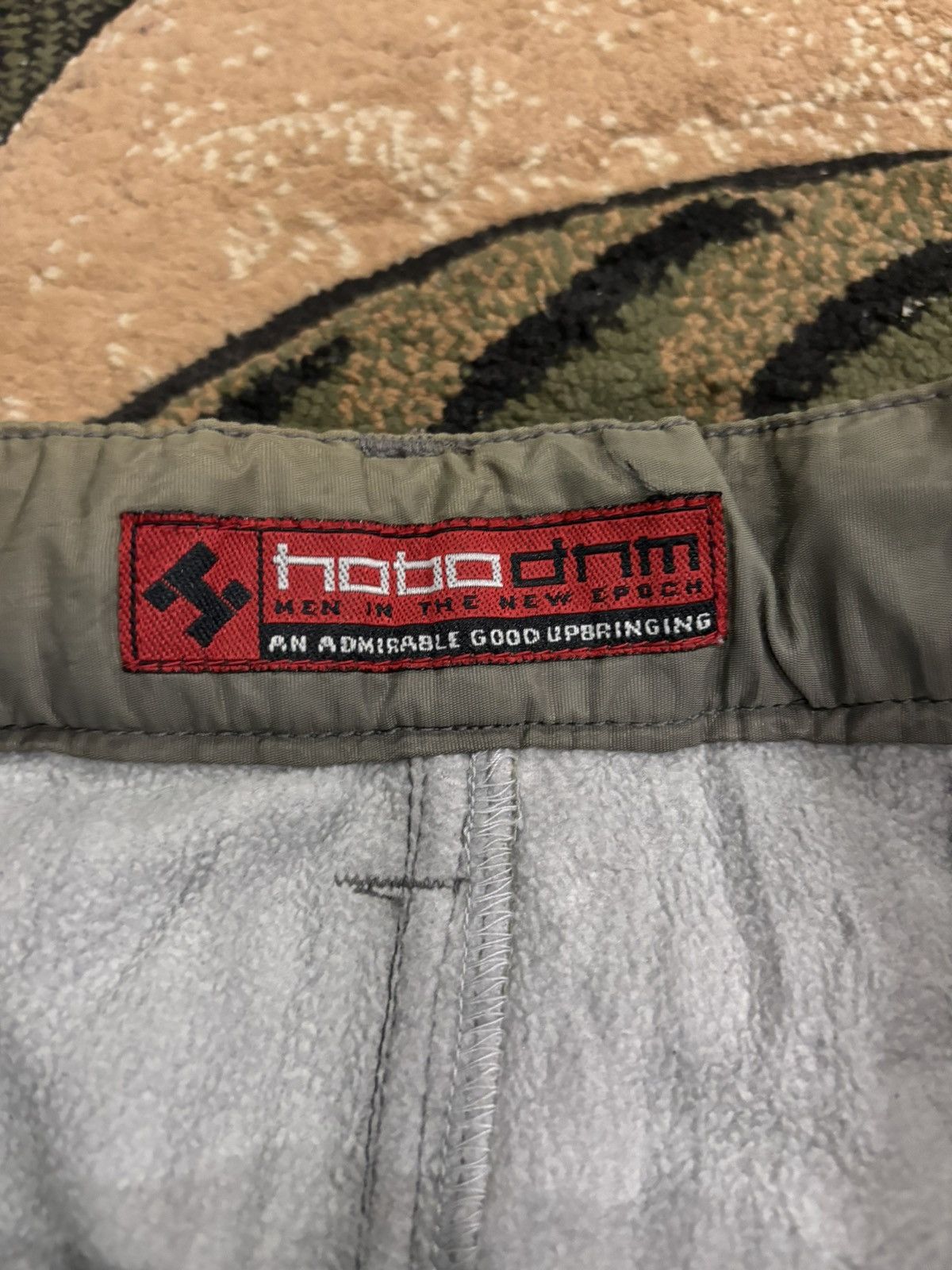 Ecko Unltd. × Hobo × JNCO RARE🔥HOBO DNM BAGGY PARACHUTE SURVIVAL NYLON PANTS Size US 35 - 10 Thumbnail