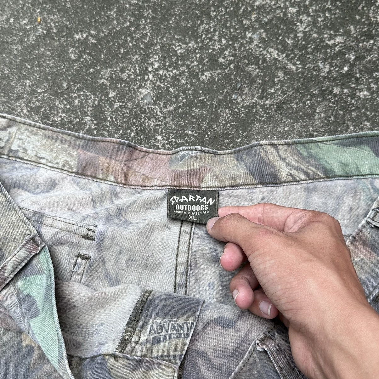 Carhartt × Realtree Crazy Vintage Y2K Faded Realtree Camo Carhartt Style Baggy Size US 41 - 4 Thumbnail