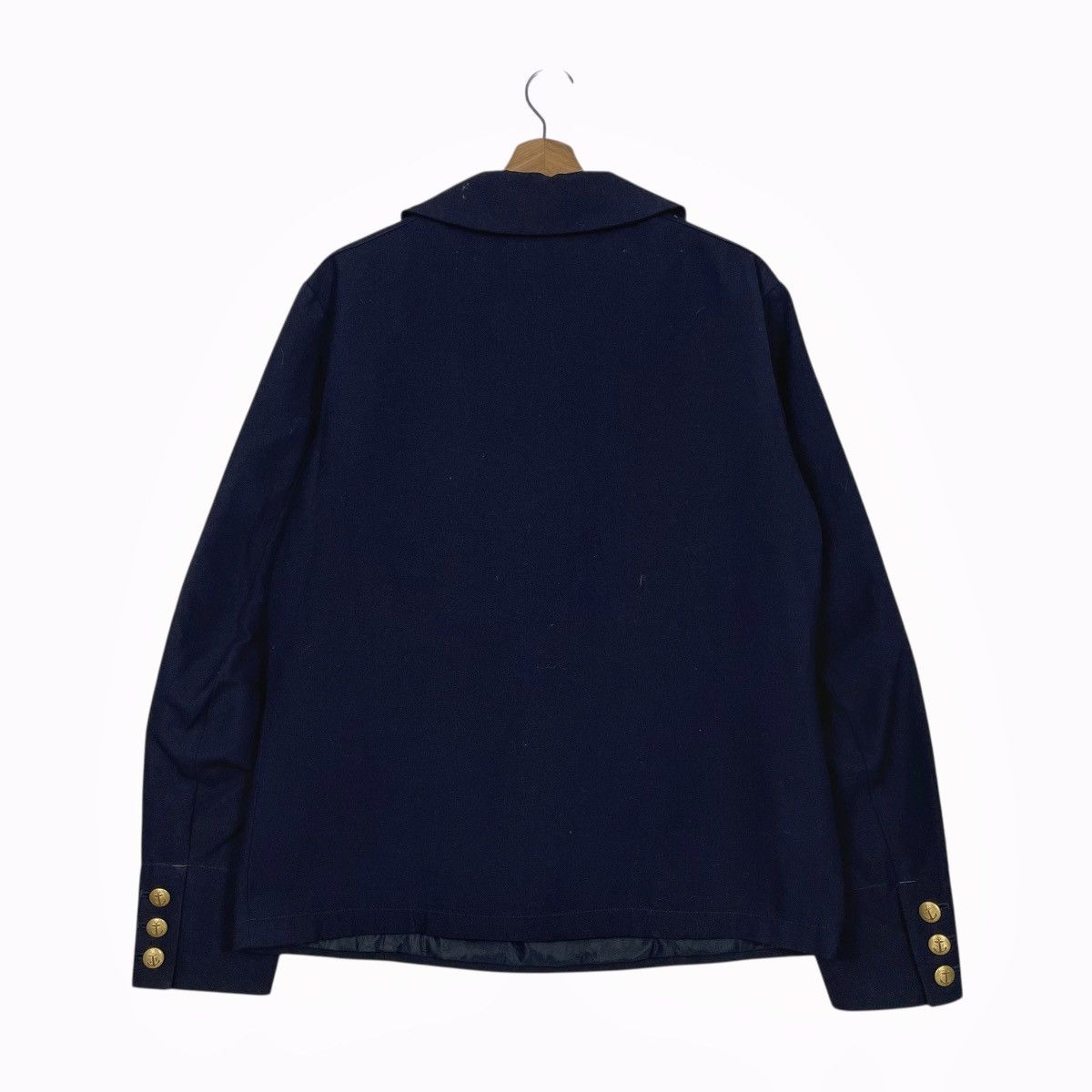 Vintage Vintage 70s Swedish Navy Sailor Pullover Size US M / EU 48-50 / 2 - 7 Thumbnail