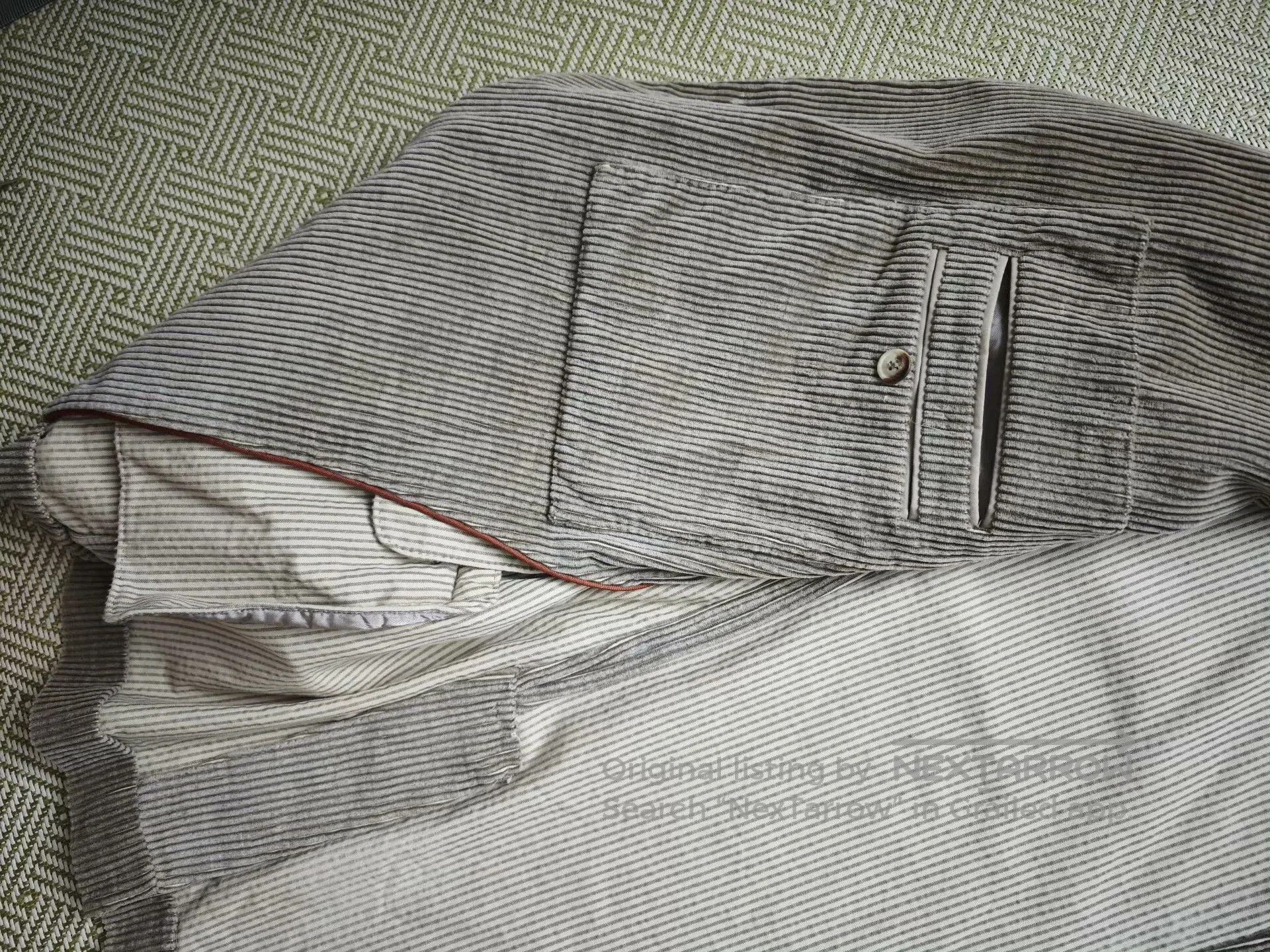 Loro Piana classic loro piana corduroy blazer jacket. Size US XXL / EU 58 / 5 - 3 Thumbnail