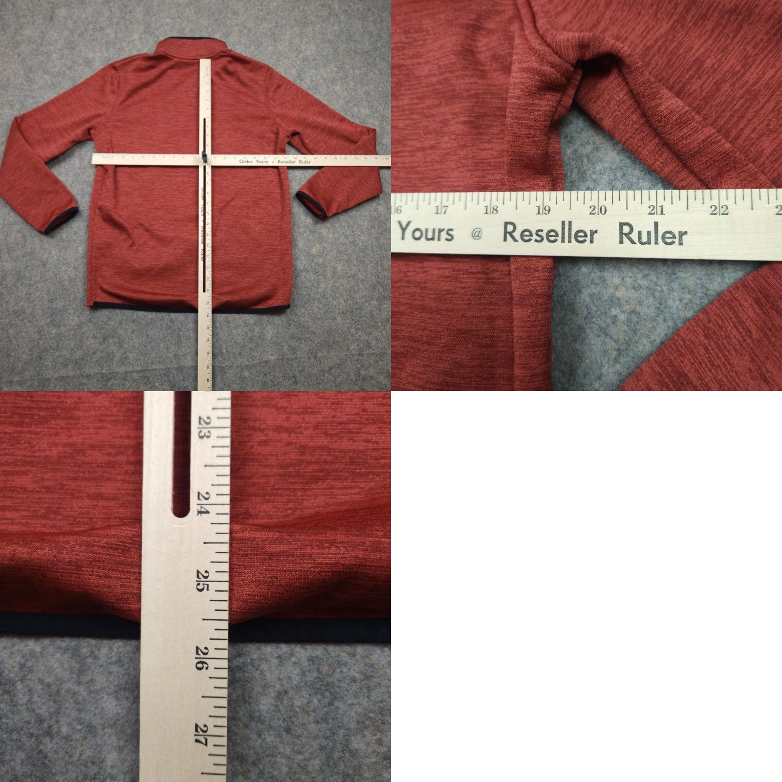Under Armour Under Armour 1/4 Zip Sweater Mens Small Red Logo Pullover Cold Gear Casual Size US S / EU 44-46 / 1 - 8 Thumbnail