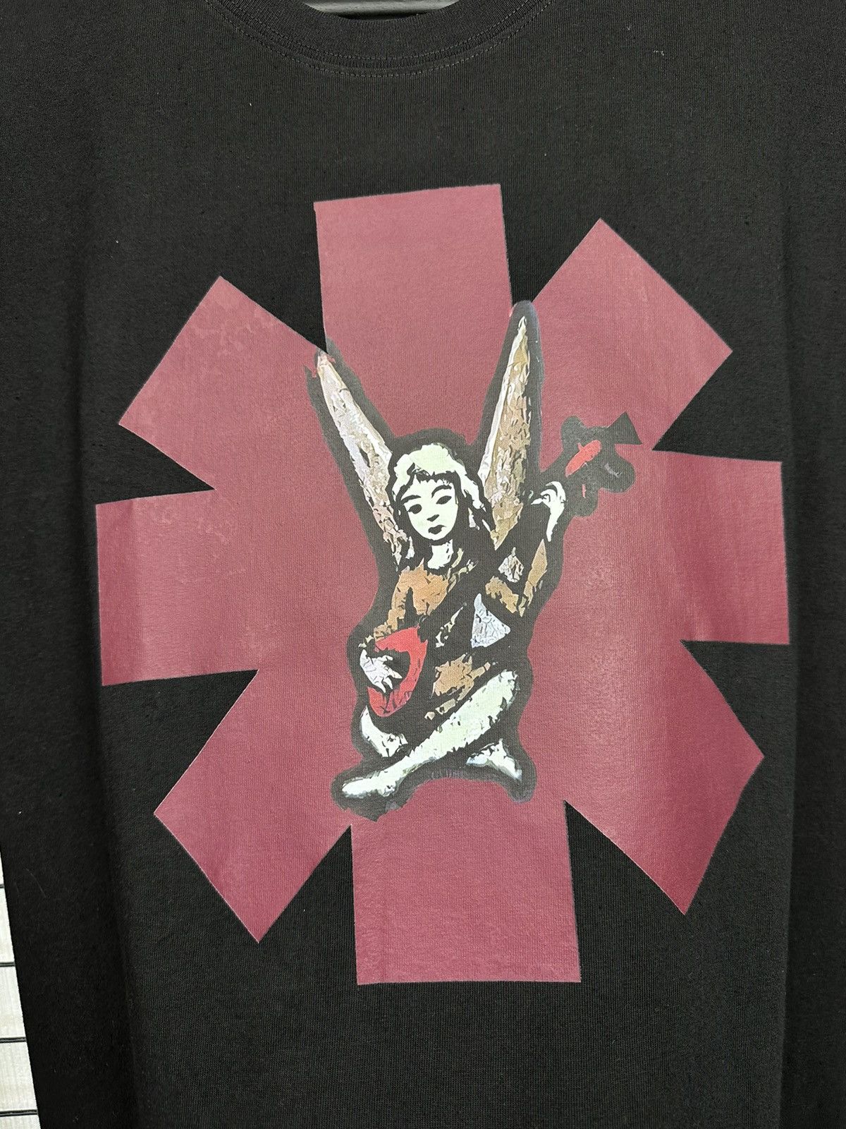 Band Tees Red Hot Chilli Peppers “World Tour 1995” Angel Men Black XL Size US XL / EU 56 / 4 - 8 Thumbnail
