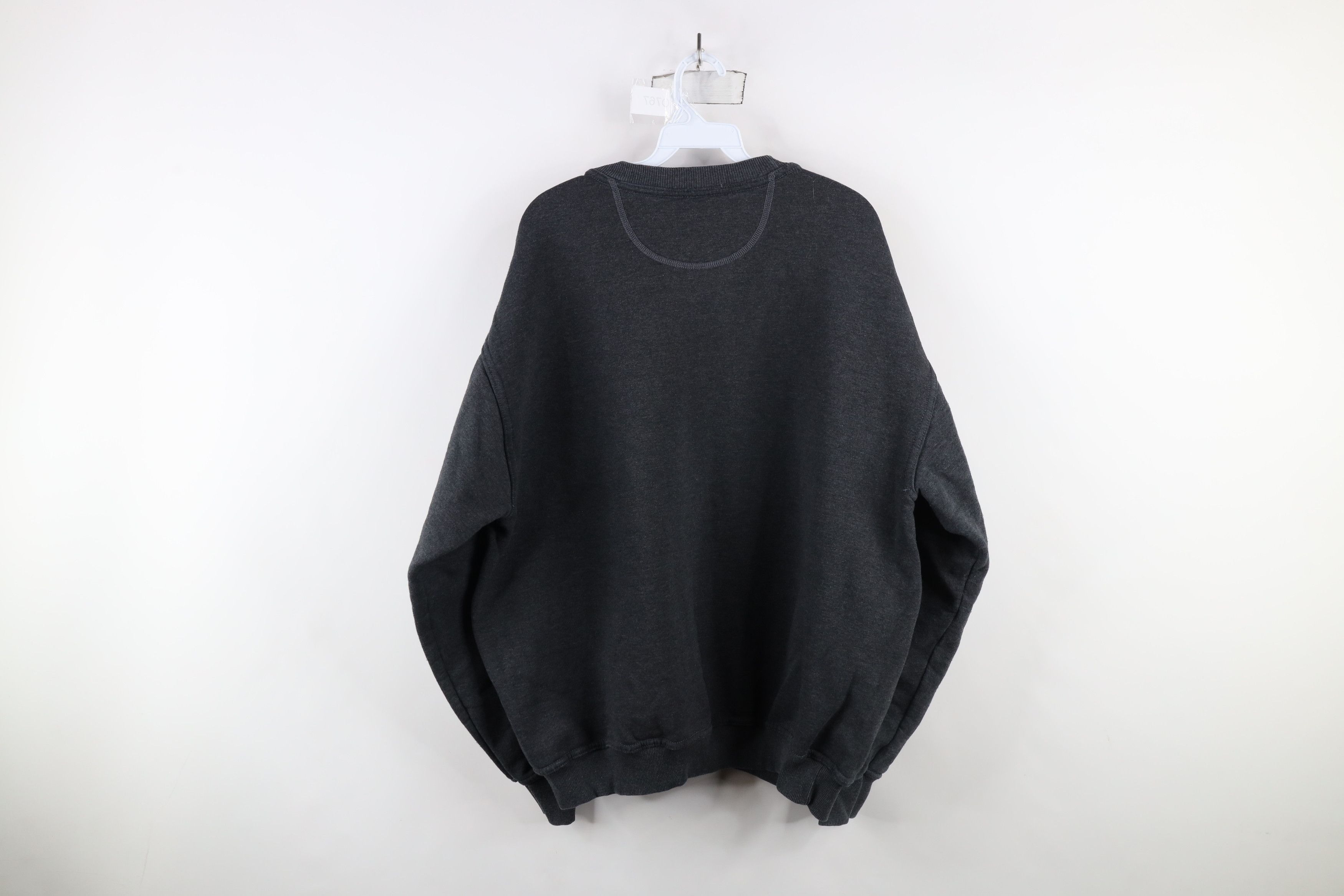 Russell Athletic × Vintage Vintage 90s Russell Athletic Heavy Sweatshirt Charcoal Gray Size US XL / EU 56 / 4 - 7 Thumbnail