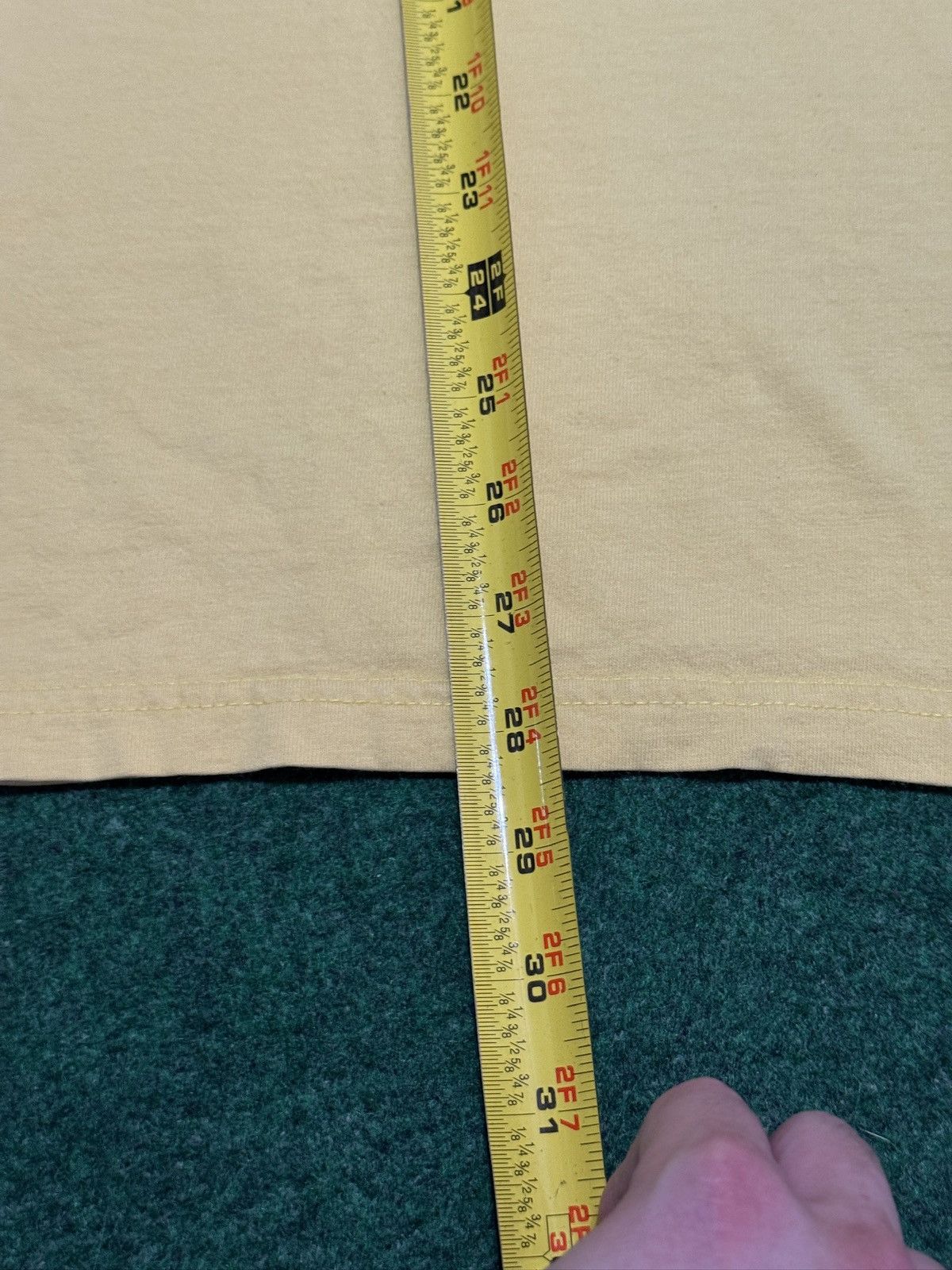 Polo Ralph Lauren Vintage Polo Sport Ralph Lauren Relaxed Boxy Yellow T Shirt Size US XL / EU 56 / 4 - 6 Thumbnail