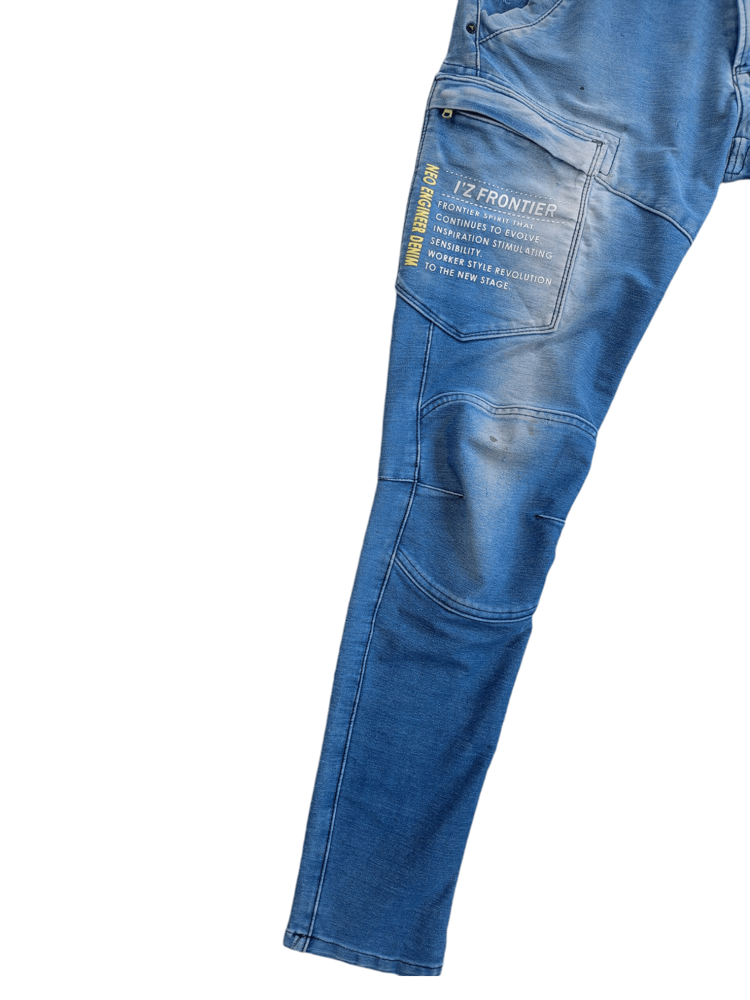Japanese Brand × Vintage I'Z FRONTIER Neo Engineer Vintage Streetwear Denim Size US 29 - 4 Thumbnail