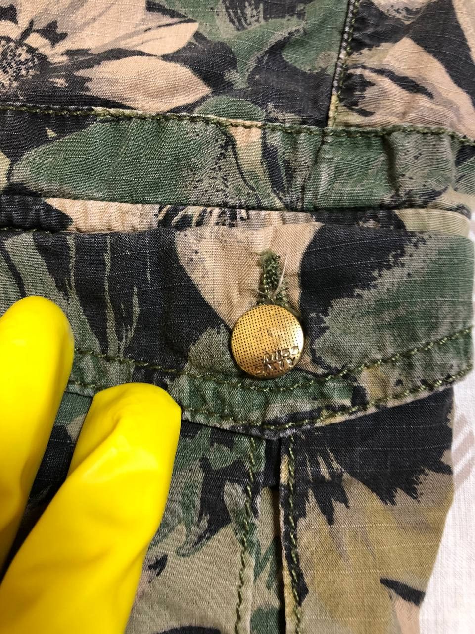 Miss Sixty Miss Sixty Floral Camo Cargo Pants Y2K Archive Size 33" - 5 Thumbnail
