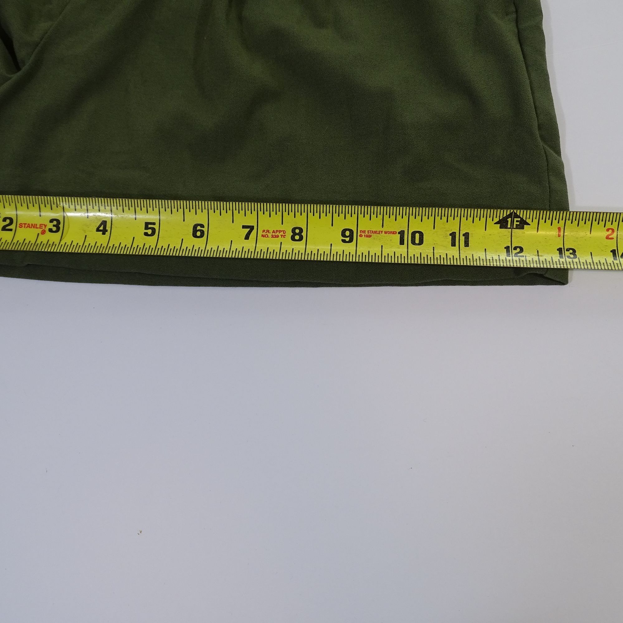 Banana Republic Banana Republic Green High Waisted Belted Pleated Size 4 Size 27" / US 4 / IT 40 - 12 Thumbnail