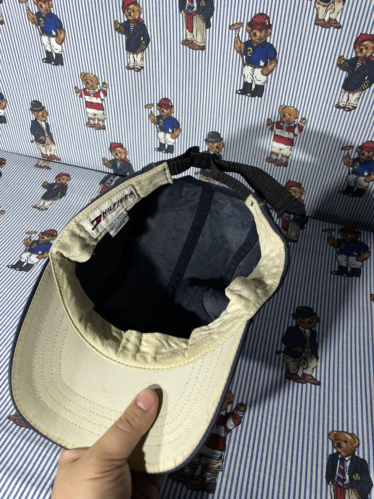 Tommy Hilfiger × Vintage Cap Tommy Hilfiger Athletics Size ONE SIZE - 9 Thumbnail
