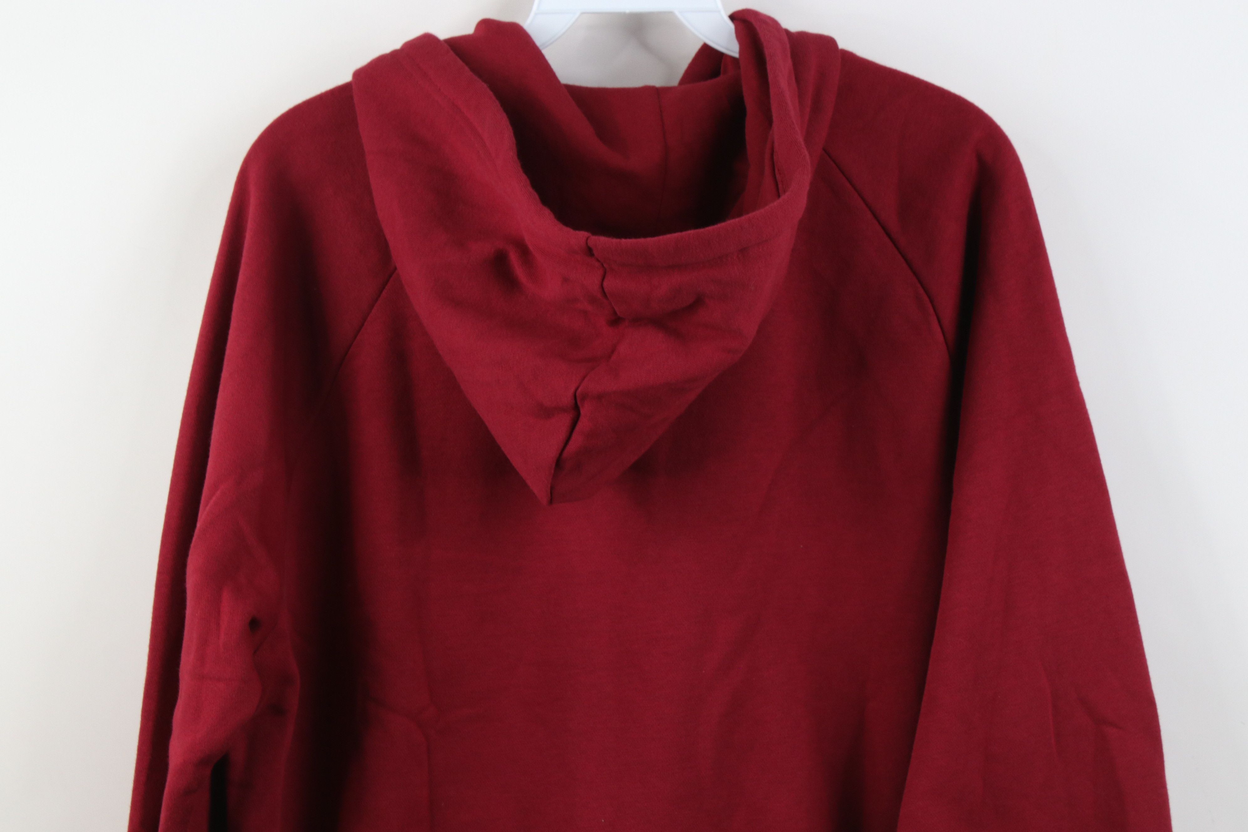 Under Armour New Under Armour Spell Out Big Logo Hoodie Sweatshirt Red Size US M / EU 48-50 / 2 - 13 Thumbnail