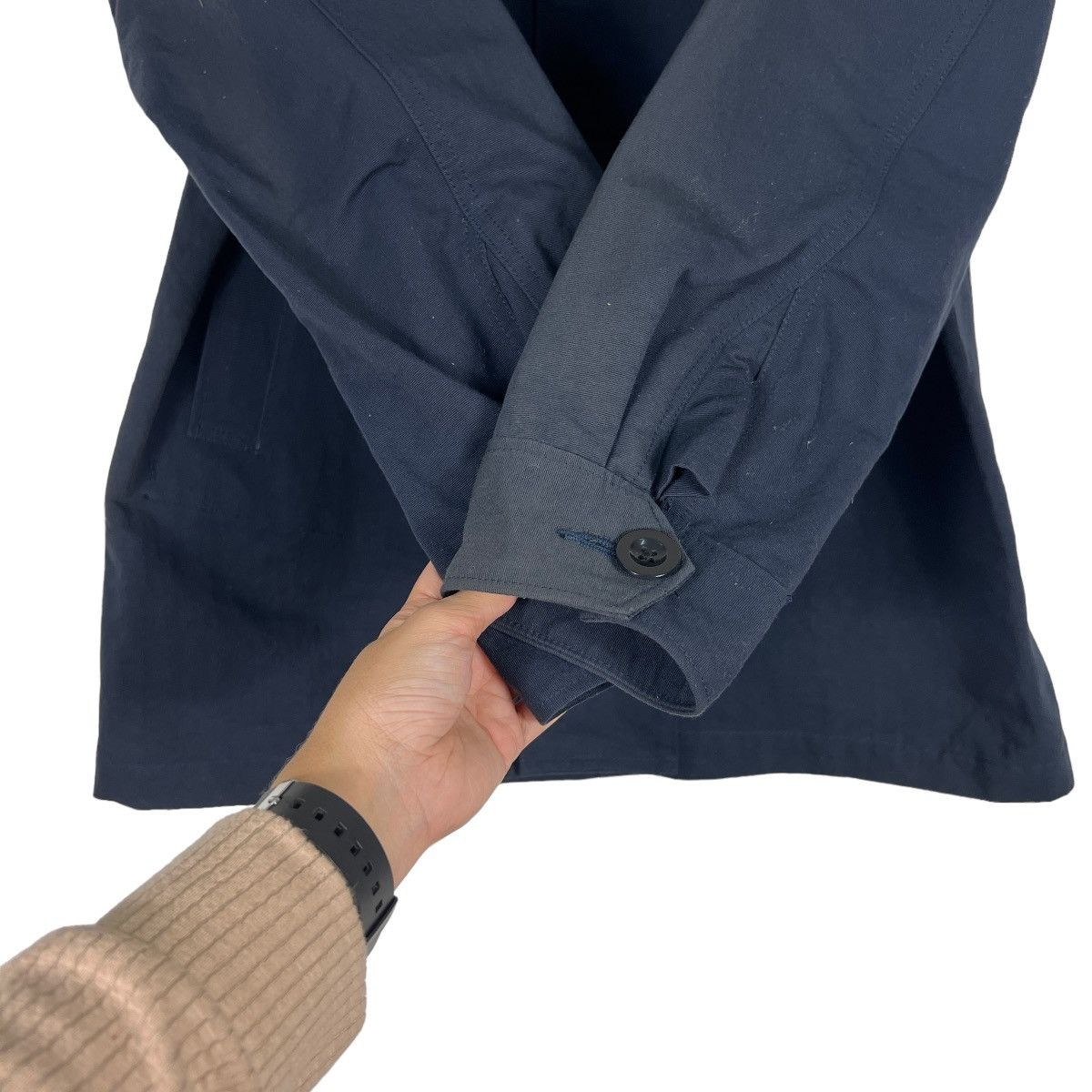 Edifice Japan 🔥 EDIFICE JAPAN INDIGO SHAWL COLAR CHORE JACKET MADE JAPAN Size US M / EU 48-50 / 2 - 13 Thumbnail