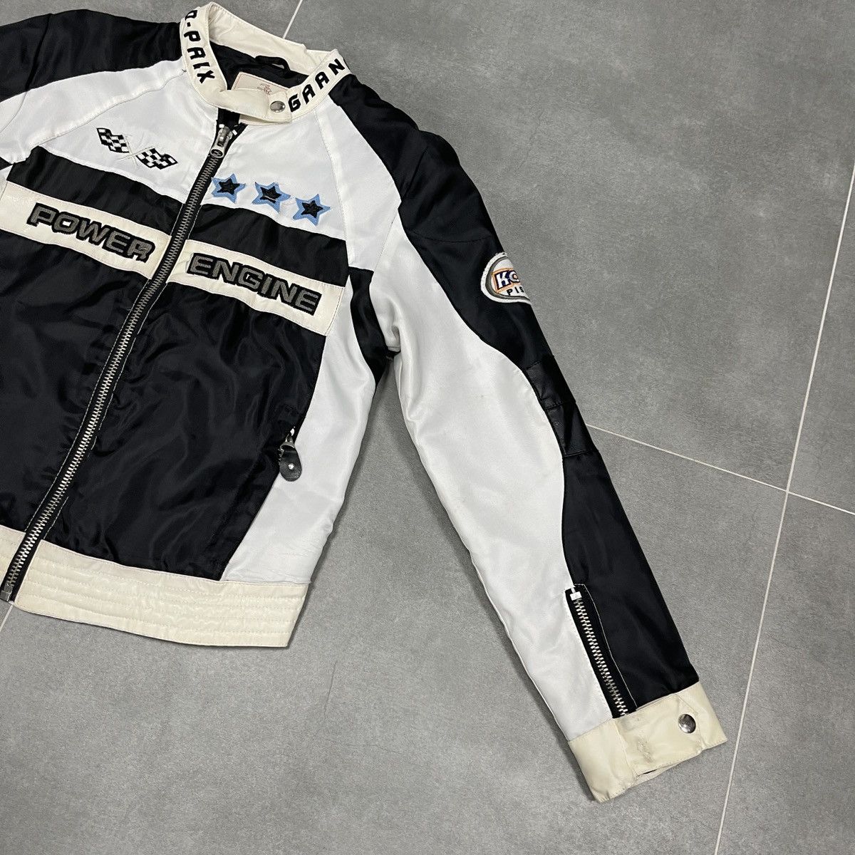 Vintage Vintage Heroic Grand Prix Konai Pistons Women Racing Jacket Size S / US 4 / IT 40 - 8 Thumbnail