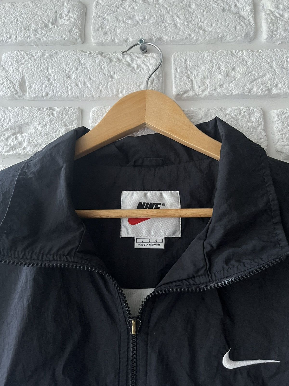 Nike Vintage nylon metal nike jacket Size US L / EU 52-54 / 3 - 2 Thumbnail