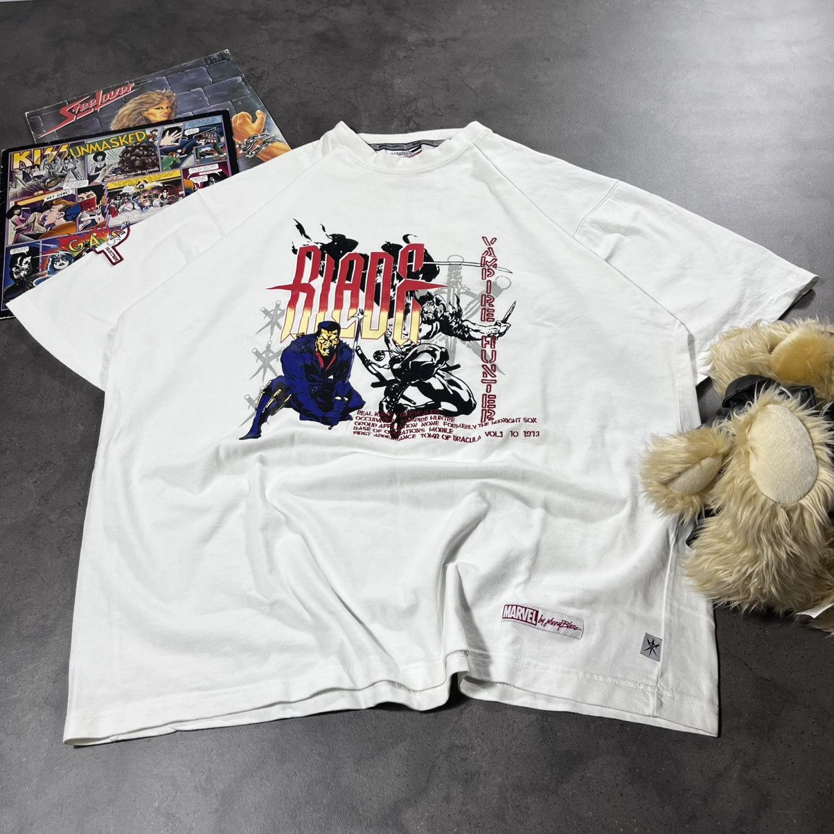 Cartoon Network Vintage 00s Marvel Vampire Hunter Johnny Blaze Comics Tee Size US XL / EU 56 / 4 - 2 Thumbnail
