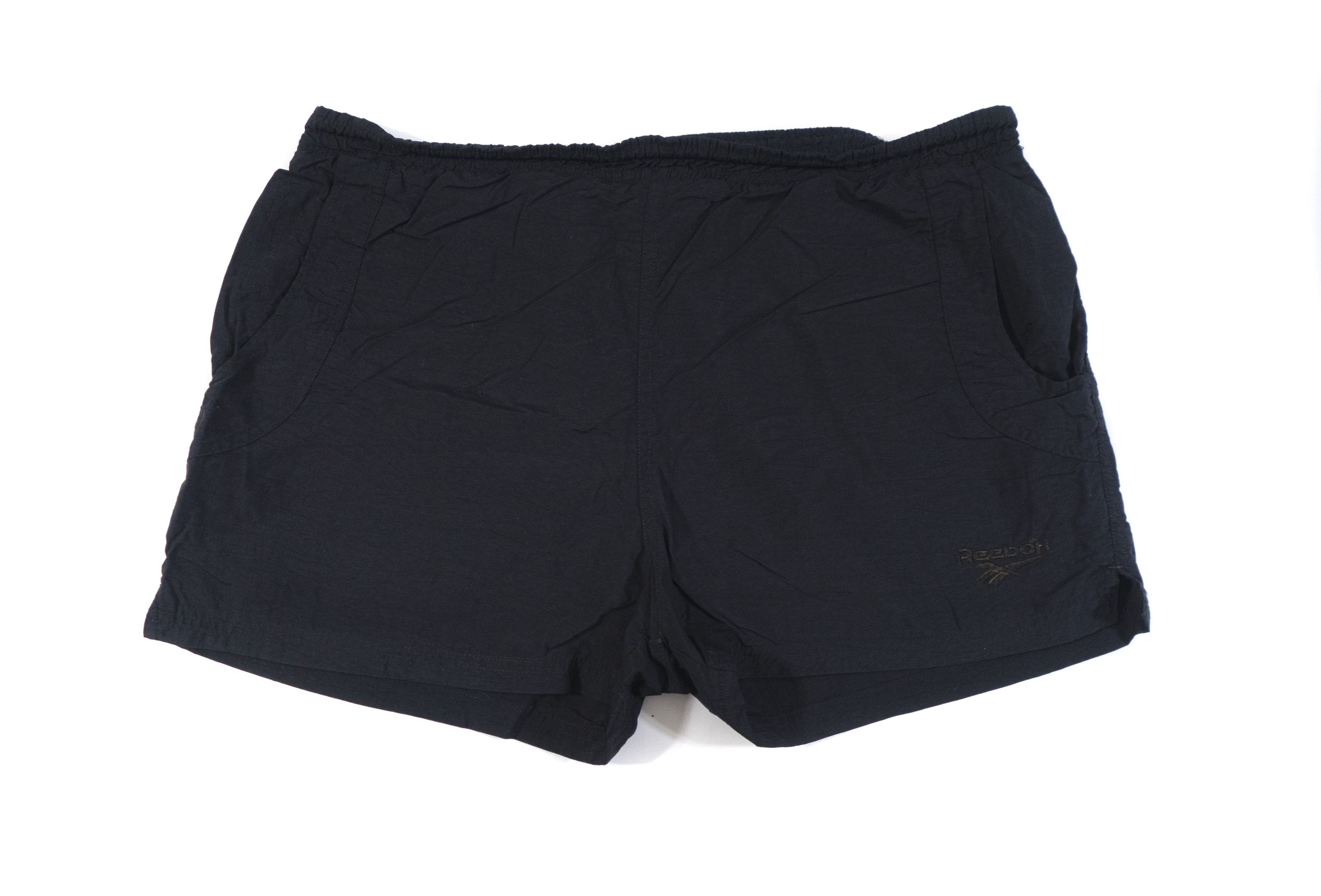 Reebok 90S Logo Nylon Swim Shorts Size US 32 / EU 48 - 1 Thumbnail