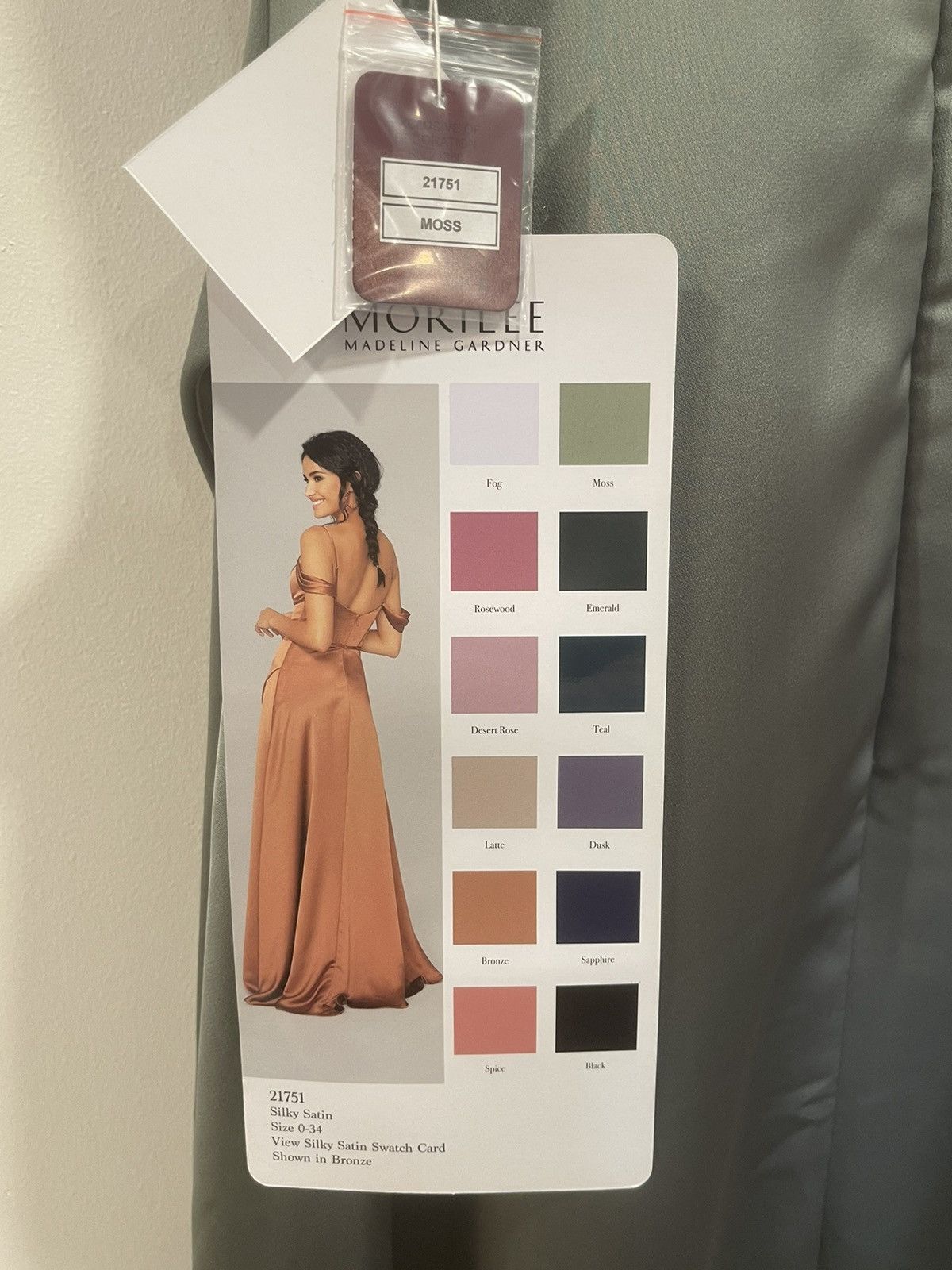 Other Moss bridesmaid dress size 4 Size M / US 6-8 / IT 42-44 - 4 Thumbnail