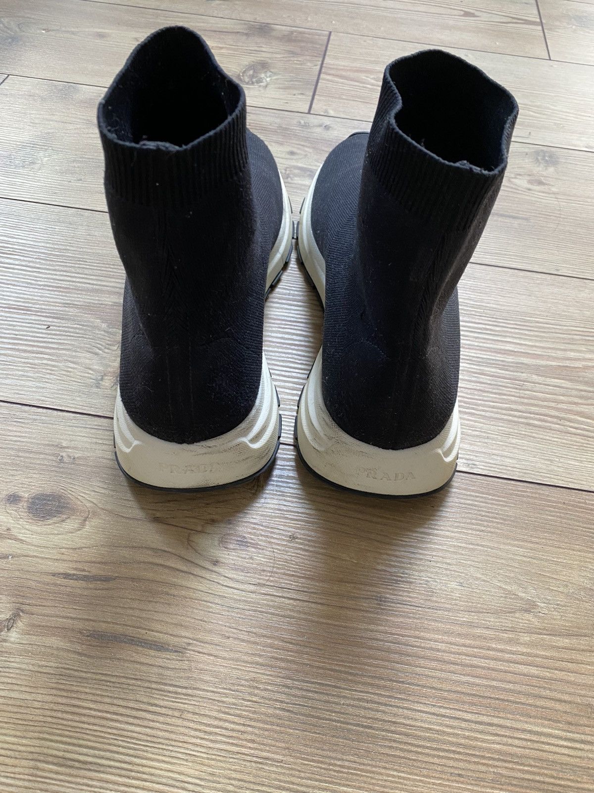 Prada Prada Sock Sneaker Size US 11 / EU 44 - 4 Thumbnail