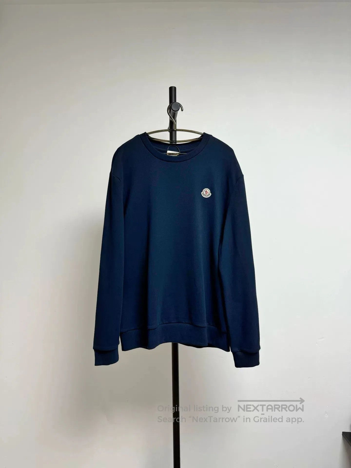 Moncler Moncler Navy Blue Sweatshirt. Size US XL / EU 56 / 4 - 7 Thumbnail