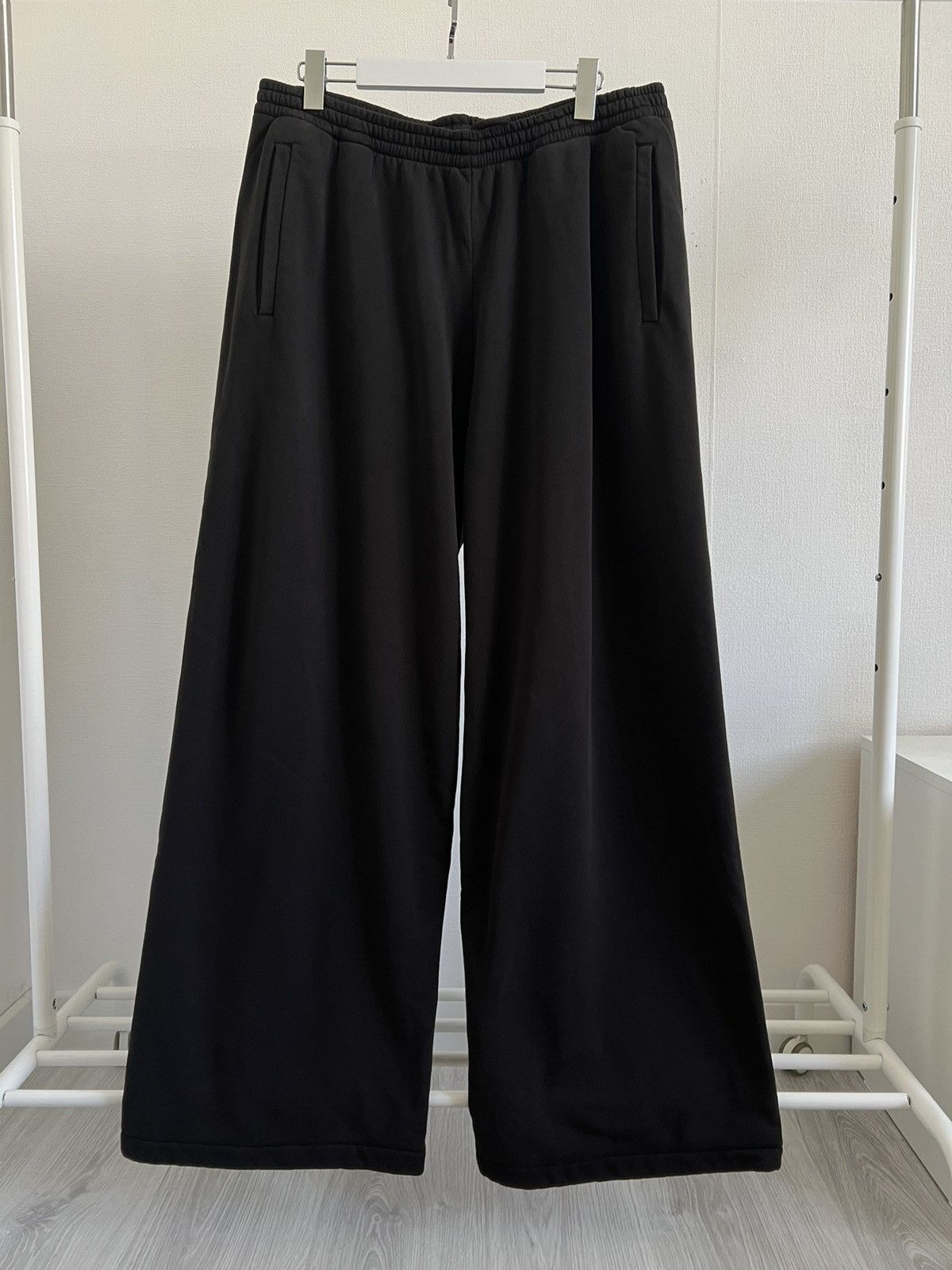 gap-yeezy-gap-unreleased-flare-wide-pants-grailed