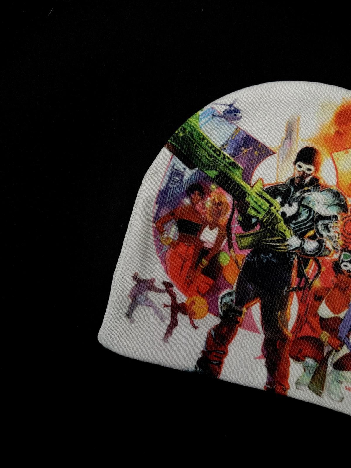 Japanese Brand Inspired RZA as Bobby Digital in Stereo No Cuff Knit Beanie Size ONE SIZE - 3 Thumbnail