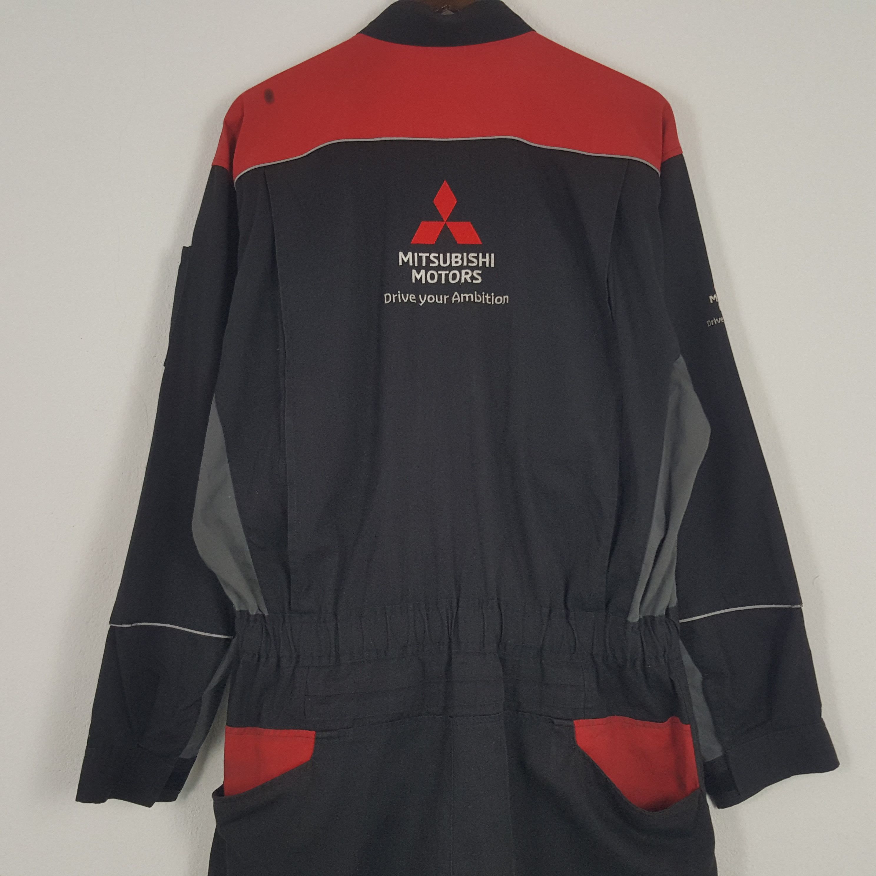 Sports Specialties × Vintage Vintage Mitsubishi Motors Racing Coverall Jumpsuit Jacket Size US XL / EU 56 / 4 - 2 Thumbnail