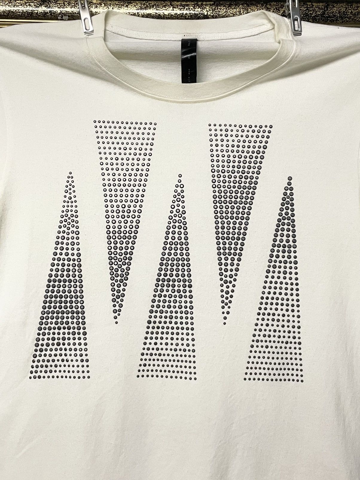 wjk Vintage Japan Designer WJK Punk Art Studded Avantgarde Tee Size US M / EU 48-50 / 2 - 3 Thumbnail