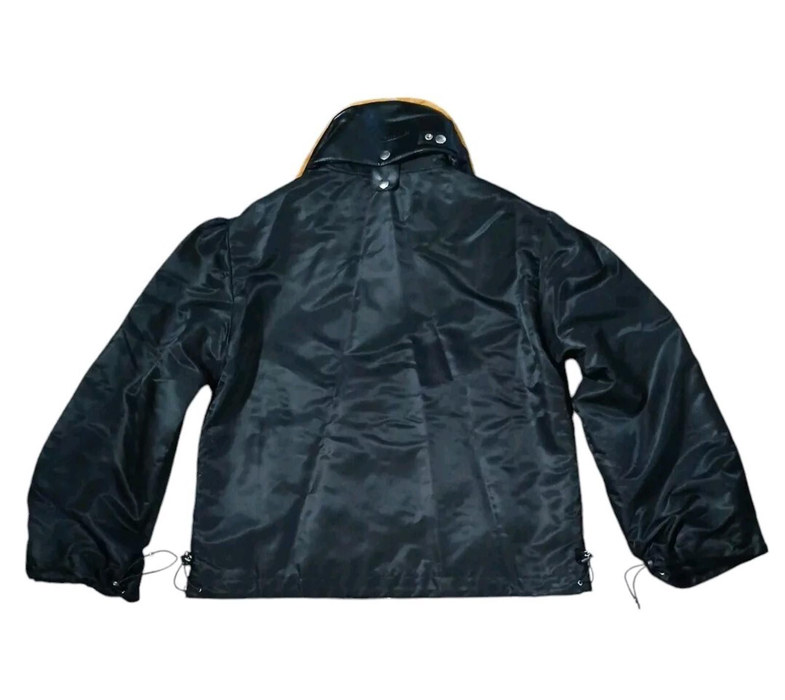 Random Identities RANDOM IDENTITIES Small Pilot Removable Collar Jacket NWT Size US S / EU 44-46 / 1 - 2 Thumbnail