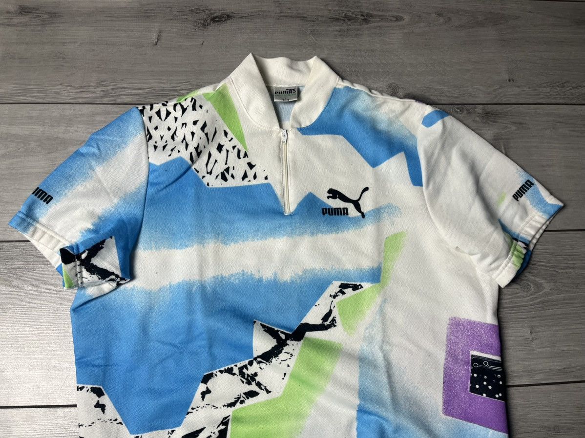 Puma Vintage Puma Cycling Jersey Short Sleeve Racing Size L Size US L / EU 52-54 / 3 - 3 Thumbnail