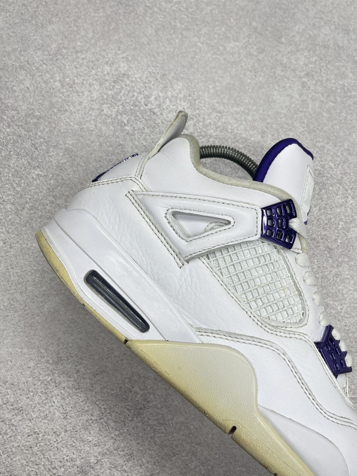 Jordan Brand AIR JORDAN 4 RETRO METALLIC PURPLE WHITE NIKE Size 41 Size US 8 / EU 41 - 9 Thumbnail