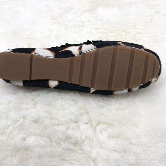Nine West VINTAGE Nine West Women's Loafers Flat Slip On Round Toe Animal Print Size 6.5 M Black Size US 6.5 / IT 36.5 - 8 Thumbnail