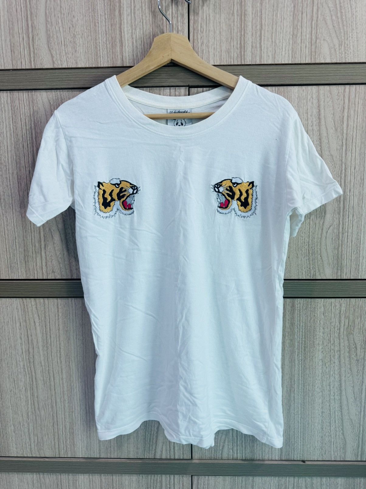 Japanese Brand UCHUHYAKKA Double Tiger Sakujan Short Sleeve Tee Size US M / EU 48-50 / 2 - 1 Thumbnail