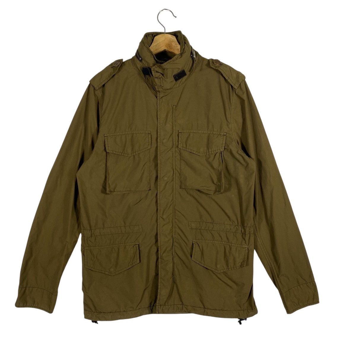 Aspesi Field Jacket Minifield Vento Military Green S Size