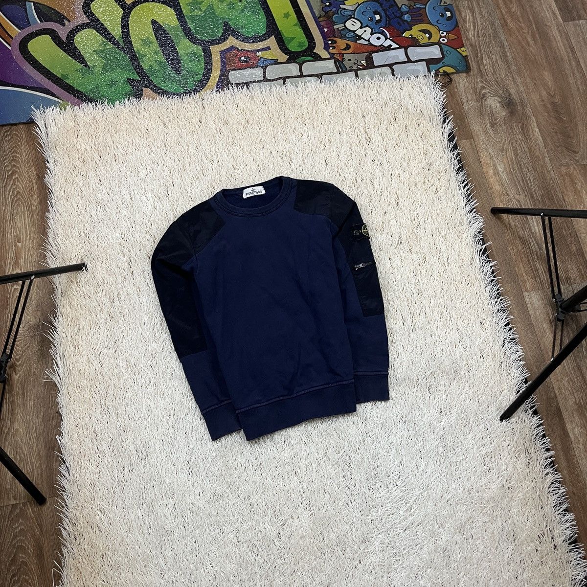 Stone Island Stone Island Junior Nylon Panel Tracksuit Sweatshirt Pants Size US XXS / EU 40 - 2 Thumbnail