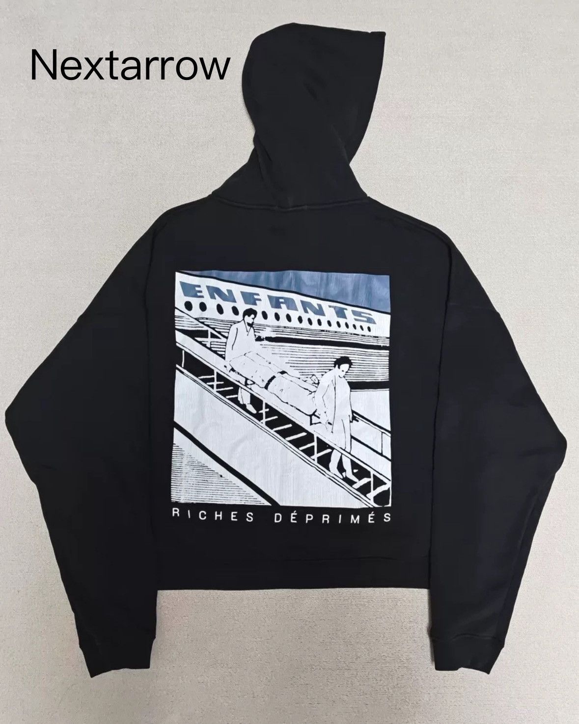 Enfants Riches Deprimes Enfants Riches Deporimes ERD airport hooded sweatshirt Size US M / EU 48-50 / 2 - 2 Thumbnail