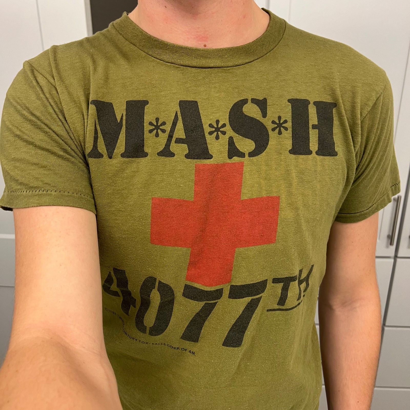 Other Vintage 1981 M*A*S*H Single Stitch Tee Screen Stars Size L Size US L / EU 52-54 / 3 - 2 Thumbnail