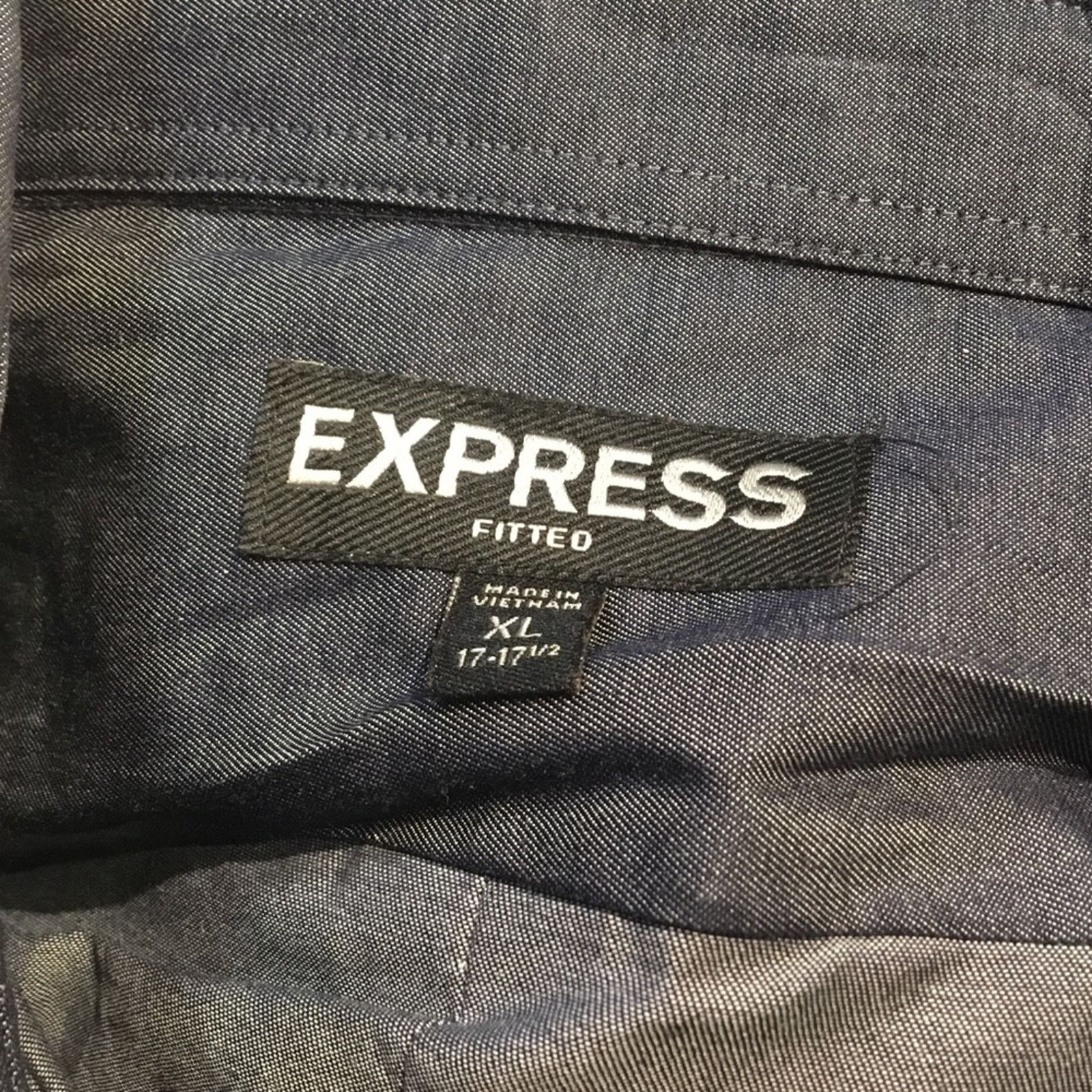 Express Express Jesus Name Ministry Button Down Shirt Size US XL / EU 56 / 4 - 6 Thumbnail