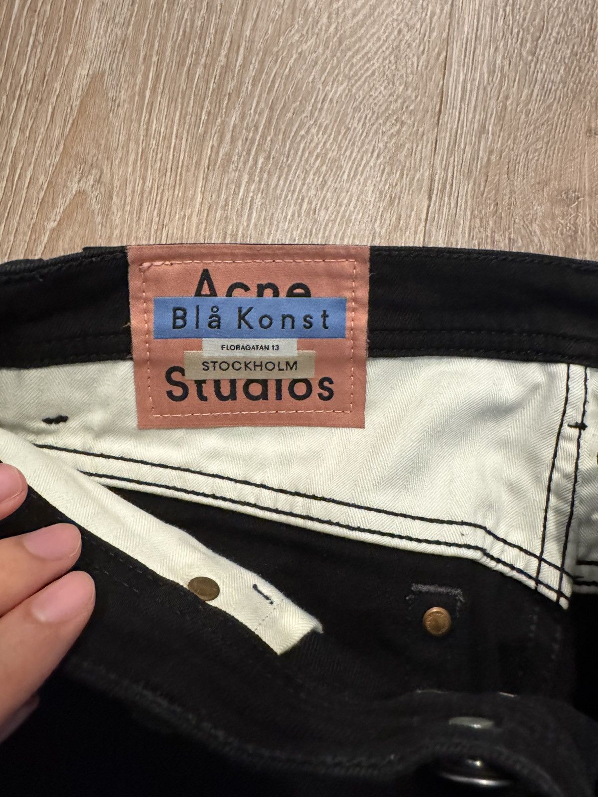Acne Studios Bla nost jeans Size US 29 - 2 Thumbnail
