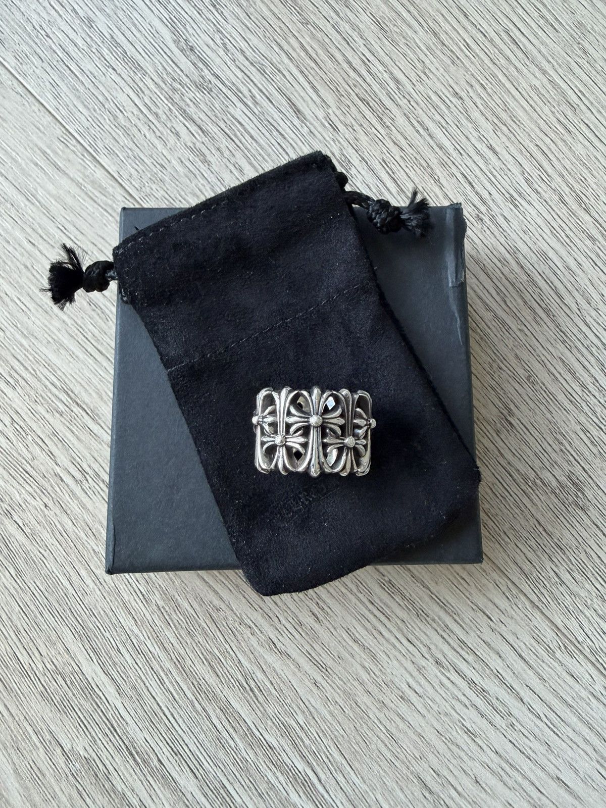 Chrome Hearts classic cemetery ring