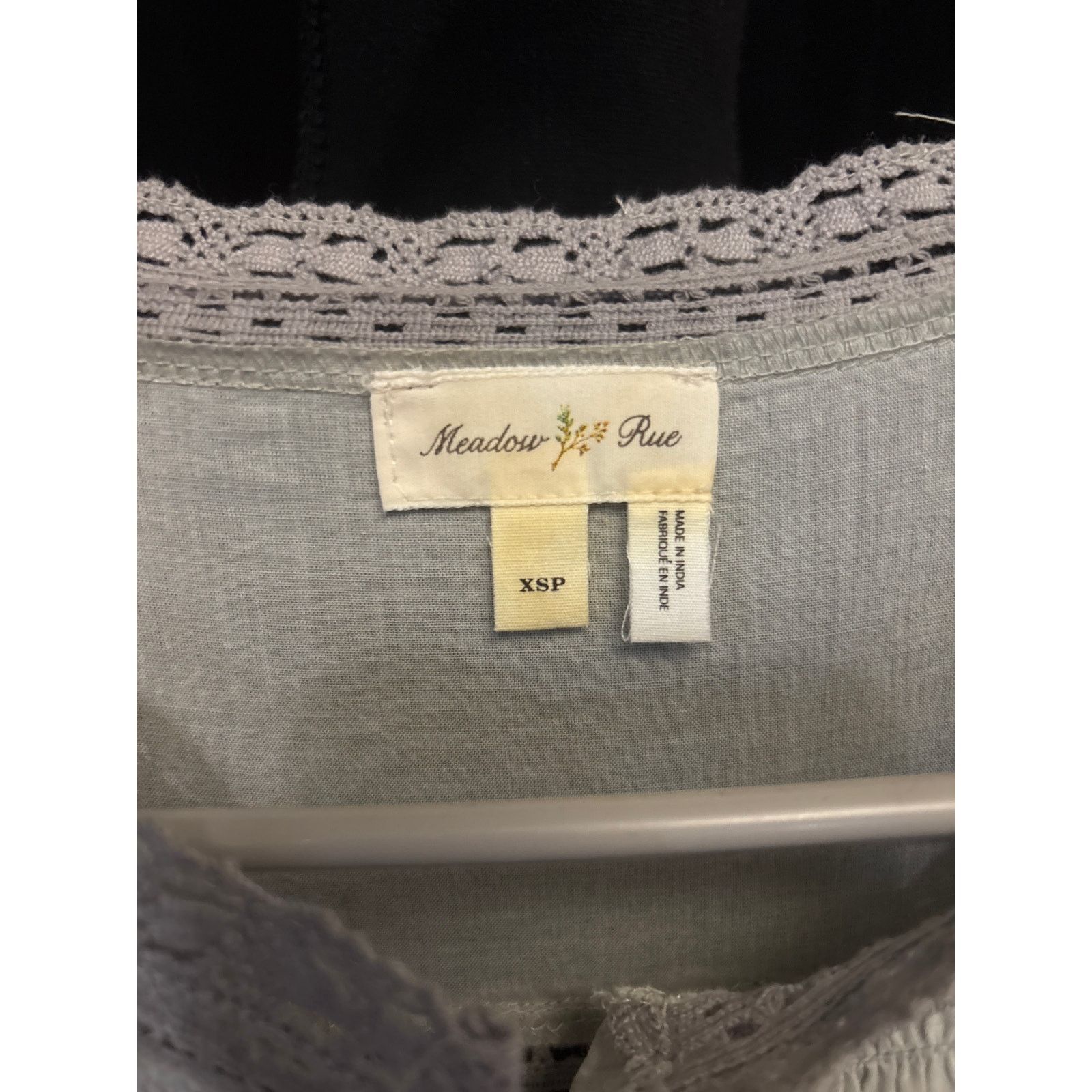 Anthropologie Anthropolgie Meadow Rue Blouse Size XS / US 0-2 / IT 36-38 - 2 Thumbnail
