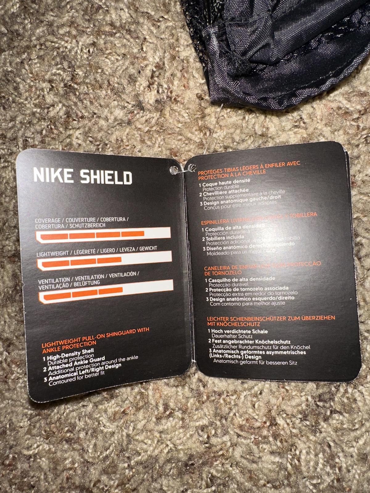 Nike Nike Shin Pads Shield Size ONE SIZE - 12 Thumbnail
